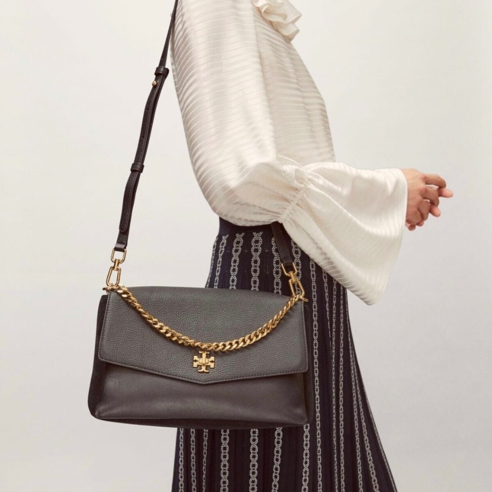 Tory Burch Kira black leather bag